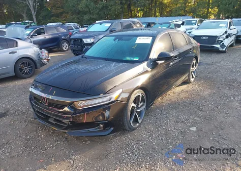2022 Honda Accord Sport из США, поврежденный, VIN 1HGCV1F37NA116000